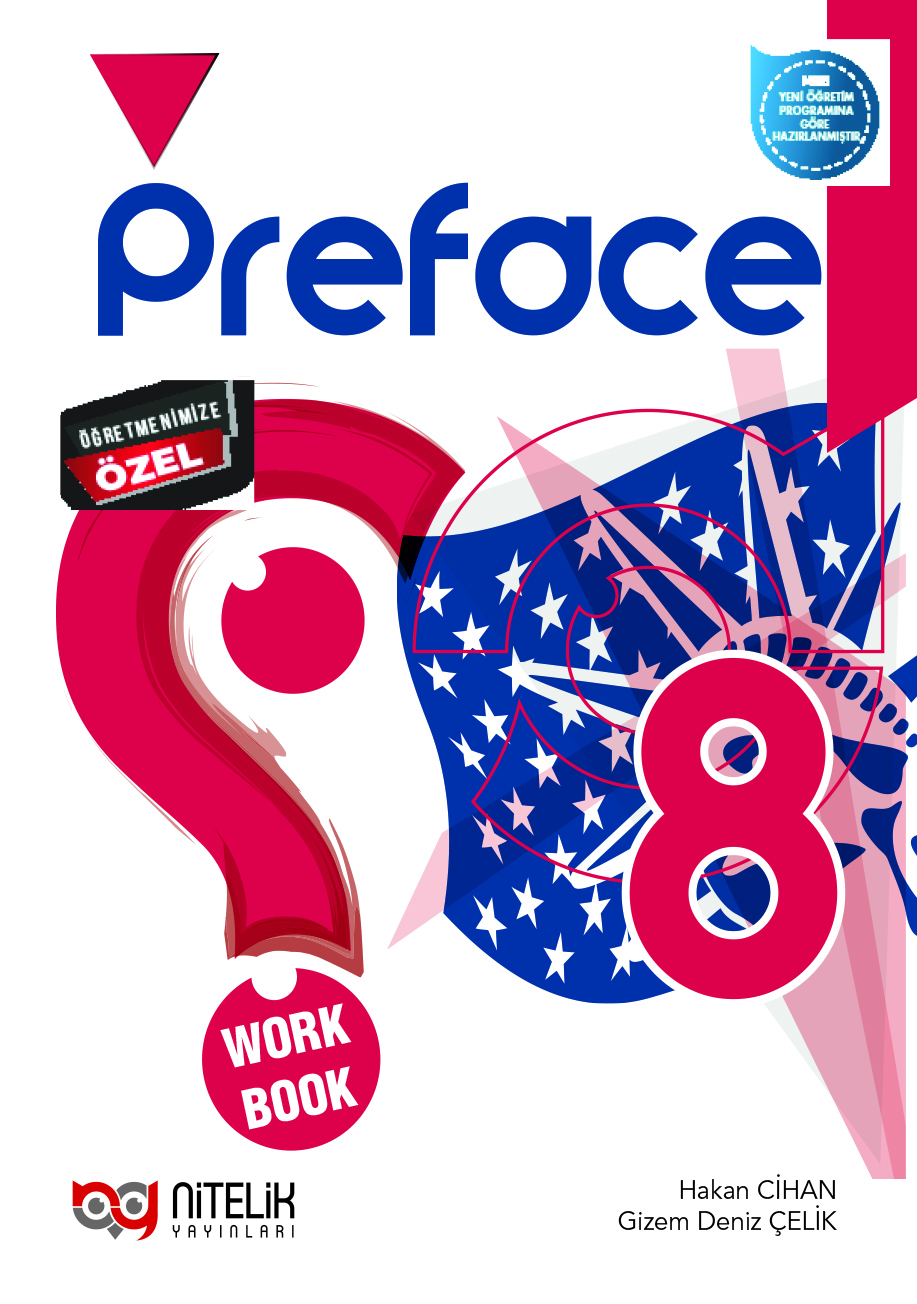 8. Sınıf Preface Work Book kapak görseli